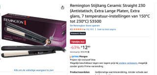 REMINGTON Stijltang S3500 Keramische Slim 230 voor €12,89 bij Amazon