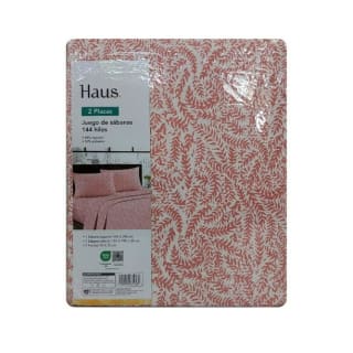 Juego de Sábanas Rosa 2 Plaza 144 Hilos 48% Algodón por $10.000