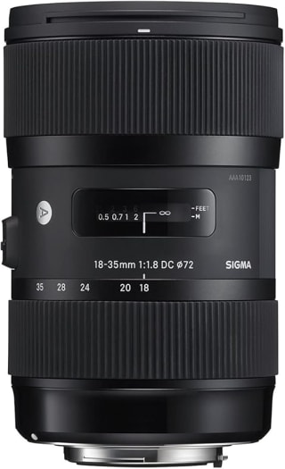 Sigma 18-35mm F1,8 DC HSM Art Lens voor €549 bij Amazon