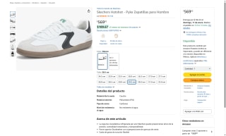Skechers Hotshot Pyke Hombre 29.5 por $569 | Amazon