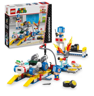 Lego Super Mario Kart Toad's Garage Set por 24.99€.