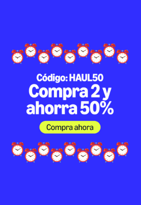 50% descuento al comprar 2 productos en Amazon Haul