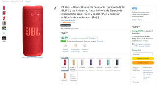 JBL Grip (altavoz Bluetooth) por $788 en Amazon