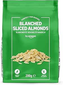 Almendras Peladas Laminadas 200g by Amazon por 2,00€