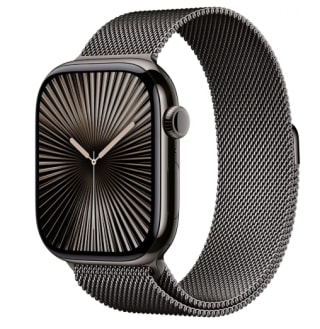 Montre connectée APPLE WATCH Serie 10 46mm Titane Ardoise S/M Cell à 509€