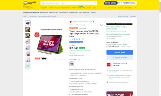 Tablet Lenovo Idea Tab 11 128GB por $2,549 | Oferta Mercado Libre