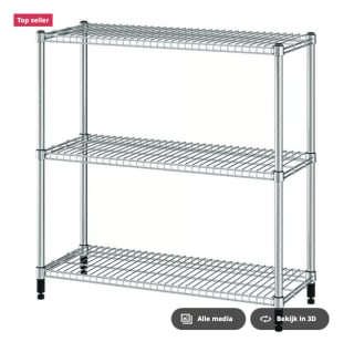 15% korting op stellingkasten bij Ikea