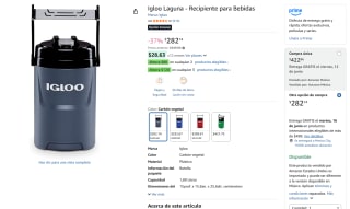 Recipiente Igloo Laguna por $282 | Oferta Amazon