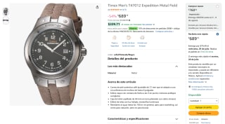 Reloj Timex Expedition Metal Field por $620 | Oferta Amazon