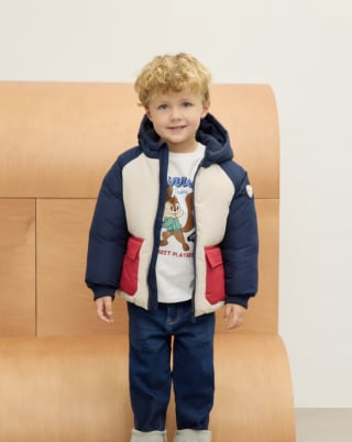 Kids El Corte Inglés Parka Color Block por 10,79€