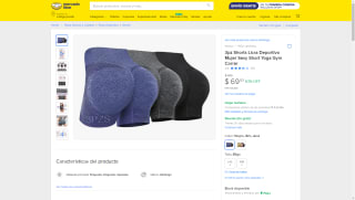 Shorts Deportivo Mujer por $70 | Oferta Mercado Libre