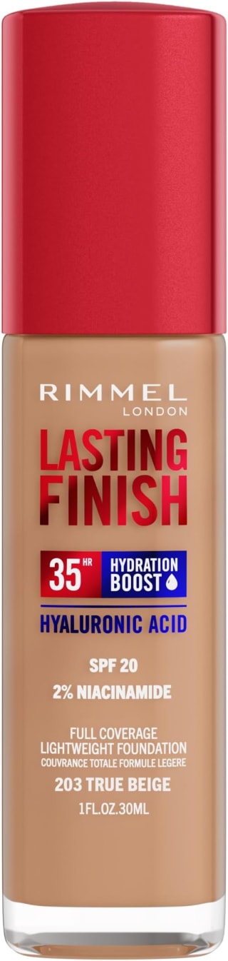 Rimmel Lasting Finish base 203 True Beige 30ml por 4,55€