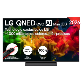 TV QNED Mini LED 55" LG 55QNED81B6A, UHD 4K, Procesador Inteligente α7 por 449.65€