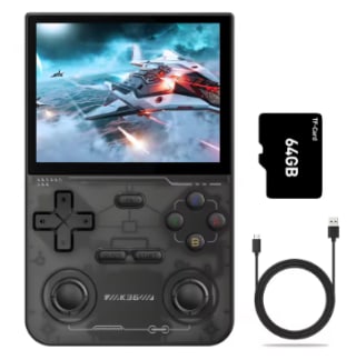Consola juegos portátil GAMINJA K36 de 3,5 pulgadas, memoria de 64GB por 21,60€