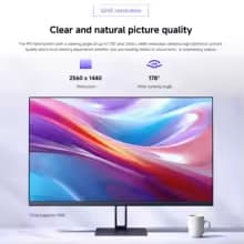 Xiaomi 27" 2K, 100Hz IPS Monitor for £89.19 with code
