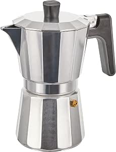 BRA Perfecta Cafetera Italiana Inducción 6 tazas Aluminio por 10.99€