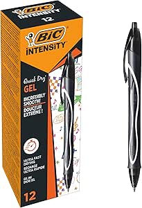 12 stylos-gel BIC Gel-ocity Quick Dry à 5,49€
