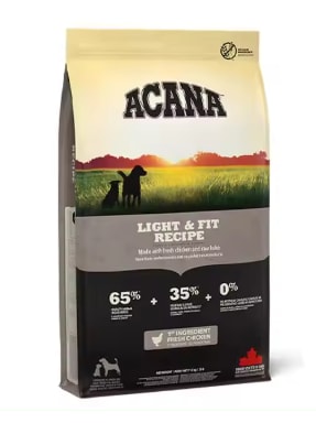 Pienso mascotas Acana Light & Fit Dog 11.4 Kg por 46.87€