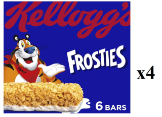 4 Paquetes de Barritas de Cereales Frosties 6 uds x 150g por 8.11€