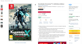 Xenoblade Chronicles X: Definitive Edition por $719 en Amazon