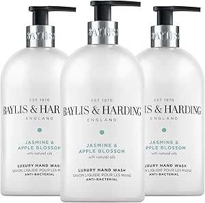 Baylis & Harding 3 Pack Hand Wash – Jasmine & Apple Blossom for £4.54