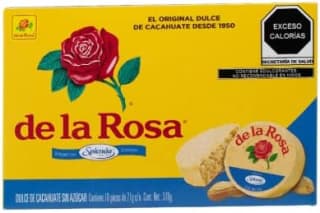 De la Rosa Mazapán sin azúcar 18 piezas (21g) por $92 en Amazon