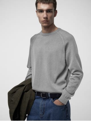 Sfera Jersey Cuello Redondo Gris por 10,99€