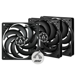 Ventilador Arctic P12 Slim PWM PST 120mm Triple Pack Negro por 9.95€