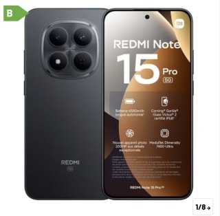 Xiaomi Redmi Note 15 Pro 5G 256 GB por 254,95€