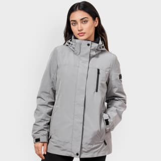 Calvin Klein 3-in-1 Water Resistant Coat (Grey/Black, XS) – 10% Off Auto