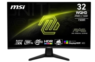Écran Gaming incurvé FHD de 32" MSI MAG 32CQ6F à 178,99€