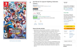 Marvel vs. Capcom Fighting Collection: Classics por $513 | Amazon
