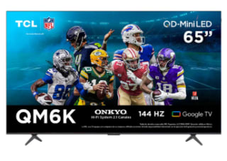 TV TCL QM6K 65" 2025 QD‑Mini LED 4K por $9,832 en Mercado Libre