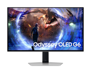 Descuentazo en Monitor Gamer 27 pulgadas Odyssey OLED G6, tasa refresco 360 Hz, Plata