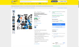 Herramientas Inalámbricas por $1,374 | Mercado Libre
