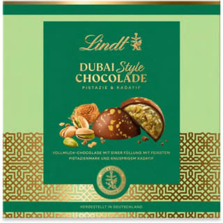 Lindt Dubai Style Pistache chocolade pralines 90g voor €7,50 bij Bol