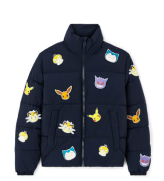 Doudoune marine Pokémon à 49,99€