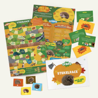 Gratis Stekelrace bordspel van OERRR