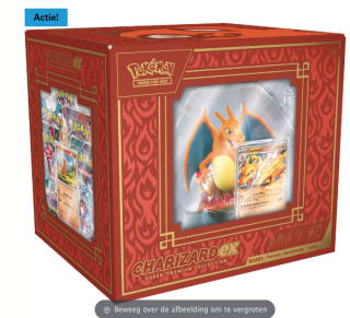 Pokemon - Super Premium Collection: Charizard EX voor €79,99 bij Intertoys