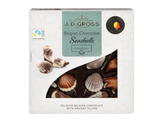 J.D. Gross Belgian Chocolate Seashells 250g – £2.69