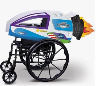 Housse de fauteuil roulant Buzz L’éclair pour enfant à 41,81€