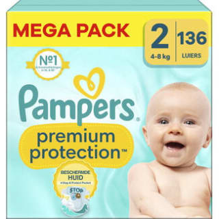 Tot 60% op Pampers + gratis nachtlapje bij je bestelling