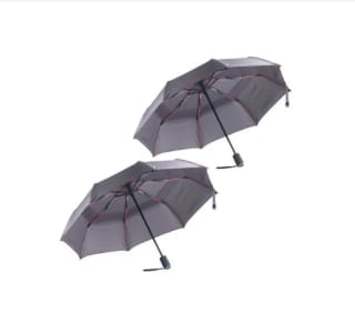 Pack de 2 parapluies Carlo Milano Résistant au vent 140 km/h Teflon 210 T à 33,95€