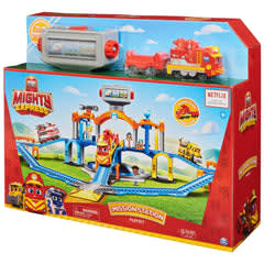 Mighty Express - Set de Tren de Juguete con Luces, Sonidos y Accesorios por 19.9€