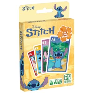 Shuffle 4 en 1 Juego Cartas Stitch por 2,91€