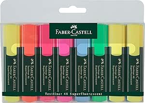 8 Subrayadores Faber-Castell Textliner 48 Refill por 5.90€