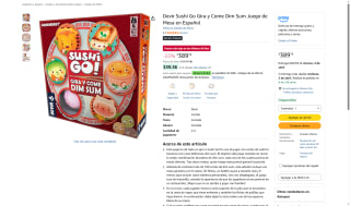 Devir Sushi Go Gira y Come Dim Sum por $390 | Amazon