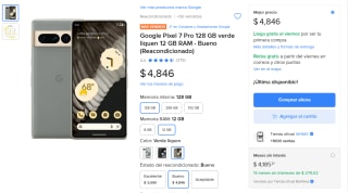 Google Pixel 7 Pro 128GB Reacondicionado por $4,846 | Mercado Libre