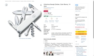Navaja Victorinox Climber por $814 | Oferta Amazon
