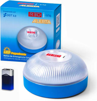 R3Di Baliza V16 Homologada DGT 3.0, Conectada hasta 2038 por 12.50€